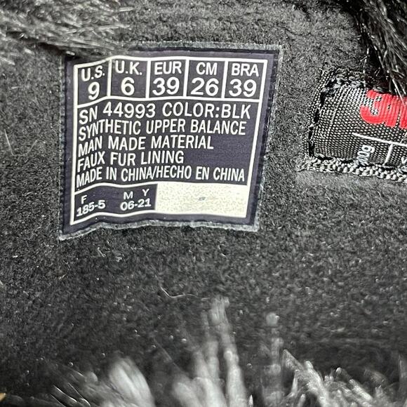 Skechers women’s Synergy Real Estate Snow Boots sz 9 black quilted waterproof - Picture 5 of 9